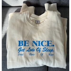 Sporty & Rich Crewneck shirt Be Nice size L